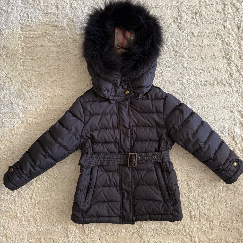 Burberry kids winter parka 4T